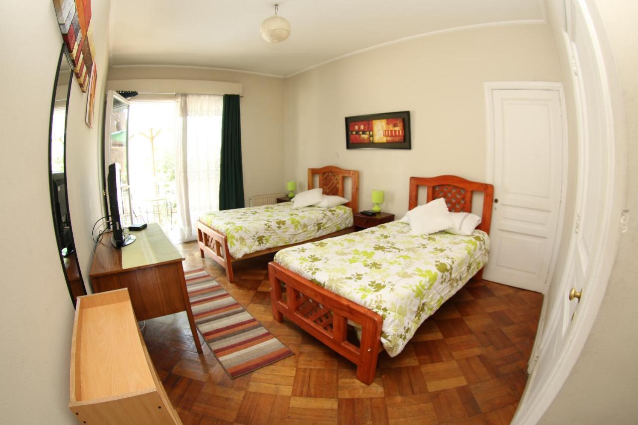סנטיאגו Hostal Del Cerro מראה חיצוני תמונה